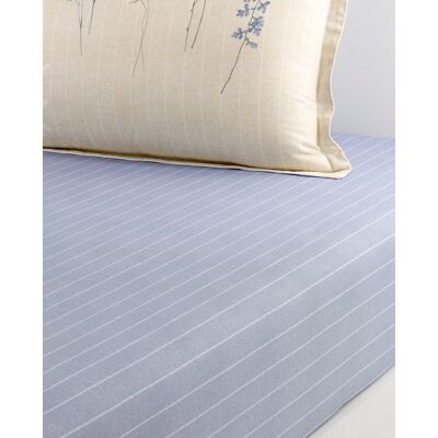 Boss Sábana bajera algodón satén Azure Mist . (Cama 180 cm) Azul Boss Sábana bajera algodón satén Azure Mist . (Cama 180 cm) Azul