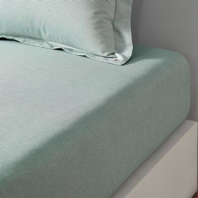 Ralph Lauren Home Sábana bajera ajustable algodón egipcio Oxford Solid . (Cama 90 cm) Verde Agua Ralph Lauren Home Sábana bajera ajustable algodón egipcio Oxford Solid . (Cama 90 cm) Verde Agua
