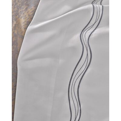 Frette Juego de sábanas con bajera algodón Silent Embroidery . (Cama 180 cm) Azul Frette Juego de sábanas con bajera algodón Silent Embroidery . (Cama 180 cm) Azul