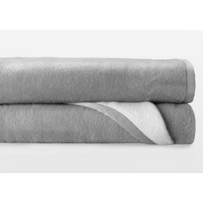 Manterol Manta de cama lana Delta . (Cama 135/150 cm) Gris Manterol Manta de cama lana Delta . (Cama 135/150 cm) Gris