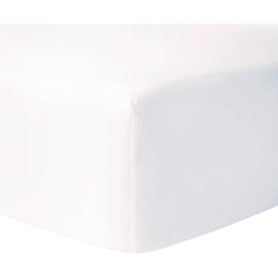 Yves Delorme - Roma - Blanco - Emperador - Sábana ajustable Yves Delorme - Roma - Blanco - Emperador - Sábana ajustable