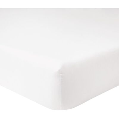 Yves Delorme Sábana bajera algodón Triomphe . (Cama 200 cm) Blanco Yves Delorme Sábana bajera algodón Triomphe . (Cama 200 cm) Blanco