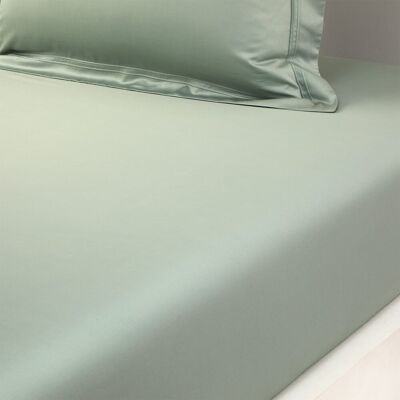 Yves Delorme Sábana bajera algodón Triomphe . (Cama 160 cm) Veronés Yves Delorme Sábana bajera algodón Triomphe . (Cama 160 cm) Veronés