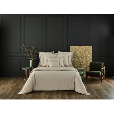 Yves Delorme Funda nórdica algodón Triomphe . (Cama 180 cm) Piedra Yves Delorme Funda nórdica algodón Triomphe . (Cama 180 cm) Piedra