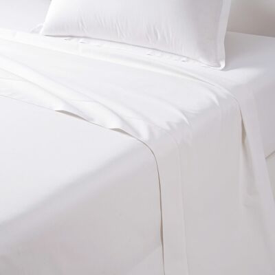 Olivier Desforges Sábana encimera algodón Alcove . (Cama 180 cm) Blanco Olivier Desforges Sábana encimera algodón Alcove . (Cama 180 cm) Blanco