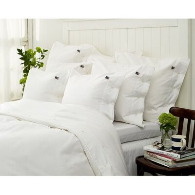 Lexington Funda nórdica Básico liso . (Cama 150 cm) Blanco Lexington Funda nórdica Básico liso . (Cama 150 cm) Blanco