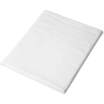 Lexington Sábana bajera Básico Liso . (Cama 150 cm) Blanco Lexington Sábana bajera Básico Liso . (Cama 150 cm) Blanco