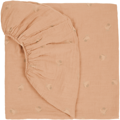 NOBODINOZ Sábana bajera bebé de doble gasa de algodón lavado Wabi-Sabi. Rosa palo niño NOBODINOZ Sábana bajera bebé de doble gasa de algodón lavado Wabi-Sabi. Rosa palo niño