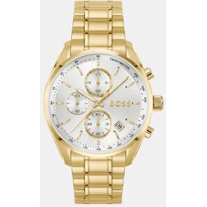 Boss Reloj de hombre Grand Prix 40 1514261 de acero dorado. Blanco Boss Reloj de hombre Grand Prix 40 1514261 de acero dorado. Blanco