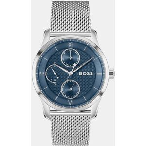 Boss Reloj de hombre PRINCIPLE MASTER 1514276 de caucho plata. Azul Boss Reloj de hombre PRINCIPLE MASTER 1514276 de caucho plata. Azul