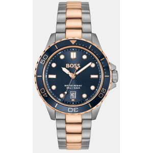Boss Reloj de hombre TROPER SPORT 1514296 de caucho oro rosa. Azul Boss Reloj de hombre TROPER SPORT 1514296 de caucho oro rosa. Azul