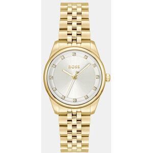Boss Reloj de mujer Graceful Precious 1502810 de acero dorado. Blanco Boss Reloj de mujer Graceful Precious 1502810 de acero dorado. Blanco
