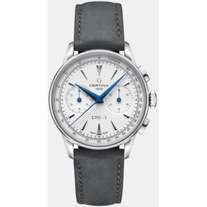 Certina Reloj de hombre Ds-1 Chrono C0294621601100 automático de piel. Blanco Certina Reloj de hombre Ds-1 Chrono C0294621601100 automático de piel. Blanco