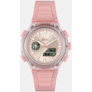 Lacoste Reloj de mujer LC33 Capsule 2001494 de silicona rosa. Rosa Lacoste Reloj de mujer LC33 Capsule 2001494 de silicona rosa. Rosa