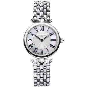 Frederique Constant Reloj de mujer classics fc-200mpw2ar6b cuarzo art deco round esfera plata caja de acero. Plata Frederique Constant Reloj de mujer classics fc-200mpw2ar6b cuarzo art deco round esfera plata caja de acero. Plata