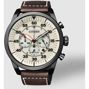 Citizen Reloj de hombre AviatorCA4215-04W Eco-Drive de piel. Marrón Citizen Reloj de hombre AviatorCA4215-04W Eco-Drive de piel. Marrón