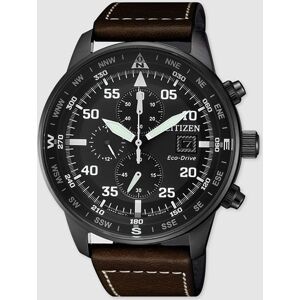 Citizen Reloj de hombre CA0695-17E Eco-Drive cronógrafo de piel marrón. Marrón Citizen Reloj de hombre CA0695-17E Eco-Drive cronógrafo de piel marrón. Marrón