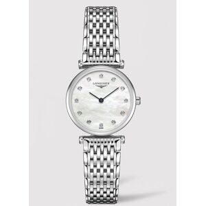 Longines Reloj de mujer L42094876 La Grande Classique de acero y diamantes. Blanco Longines Reloj de mujer L42094876 La Grande Classique de acero y diamantes. Blanco