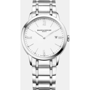 Baume & Mercier Baume & Mercier - Reloj de hombre Classima M0A10354 de acero. Blanco Baume & Mercier Baume & Mercier - Reloj de hombre Classima M0A10354 de acero. Blanco