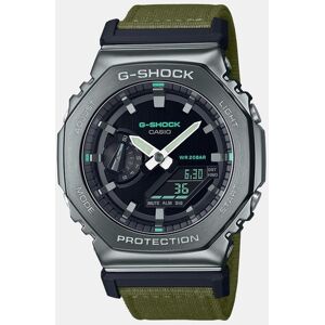 Casio Reloj de hombre G-Shock GM2100CB3AER textil verde. Verde Casio Reloj de hombre G-Shock GM2100CB3AER textil verde. Verde