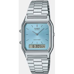 Casio Reloj hombre Vintage AQ230A2A1MQYES de acero. Plata Casio Reloj hombre Vintage AQ230A2A1MQYES de acero. Plata