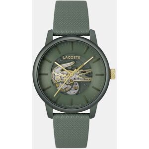 Lacoste Reloj de hombre 12.12 Automatique 2011384 de piel verde. Verde Lacoste Reloj de hombre 12.12 Automatique 2011384 de piel verde. Verde