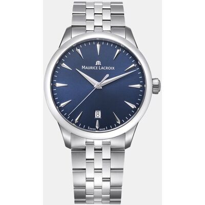Maurice Lacroix Reloj unisex Colección 1975 751007-SS002-430-1 de acero. Azul Maurice Lacroix Reloj unisex Colección 1975 751007-SS002-430-1 de acero. Azul