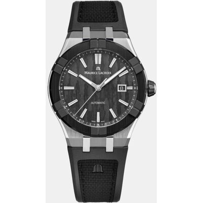 Maurice Lacroix Reloj de hombre Aikonic AC6008-TTB00-330-2 Automático de caucho. Negro Maurice Lacroix Reloj de hombre Aikonic AC6008-TTB00-330-2 Automático de caucho. Negro