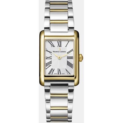 Maurice Lacroix Reloj de mujer Fiaba Square FA1205-PVY02-110-A de acero bicolor. Plateado Maurice Lacroix Reloj de mujer Fiaba Square FA1205-PVY02-110-A de acero bicolor. Plateado