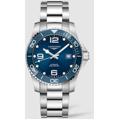 Longines Reloj de hombre Hydro Conquest L3.781.4.96.6 de acero. Azul Longines Reloj de hombre Hydro Conquest L3.781.4.96.6 de acero. Azul