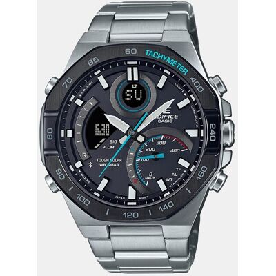 Casio Reloj de hombre Edifice ECB950DB1AEF Solar Cronógrafo de acero. Plata Casio Reloj de hombre Edifice ECB950DB1AEF Solar Cronógrafo de acero. Plata