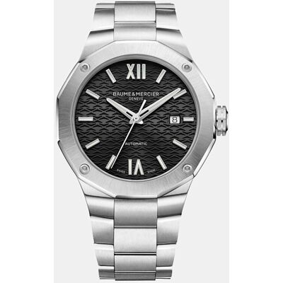 Baume & Mercier Baume & Mercier - Reloj de hombre Riviera M0A10621 automático de acero. Negro Baume & Mercier Baume & Mercier - Reloj de hombre Riviera M0A10621 automático de acero. Negro