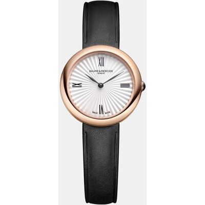 Baume & Mercier Baume & Mercier - Reloj de mujer Joia M0A10849 de piel negro. Blanco Baume & Mercier Baume & Mercier - Reloj de mujer Joia M0A10849 de piel negro. Blanco