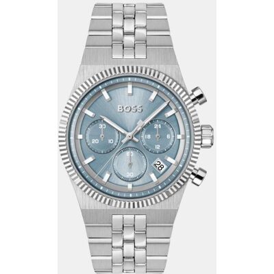 Boss Reloj de hombre Candor Prime 1514306 cronógrafo de acero. Azul claro Boss Reloj de hombre Candor Prime 1514306 cronógrafo de acero. Azul claro