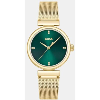 Boss Reloj de mujer Rosehill 1502855 de acero dorado. Verde Boss Reloj de mujer Rosehill 1502855 de acero dorado. Verde