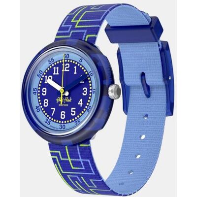 Flik Flak Reloj de niño Pattern Paradise FPNP182. Azul Flik Flak Reloj de niño Pattern Paradise FPNP182. Azul