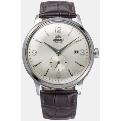 Orient Reloj de hombre Bambino Small Hand RA-AP0003S30B automático de piel marrón. Marrón Orient Reloj de hombre Bambino Small Hand RA-AP0003S30B automático de piel marrón. Marrón