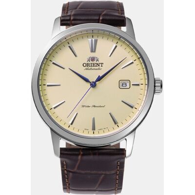 Orient Reloj de hombre Contemporary RA-AC0F16S30B automático de piel. Beige Orient Reloj de hombre Contemporary RA-AC0F16S30B automático de piel. Beige