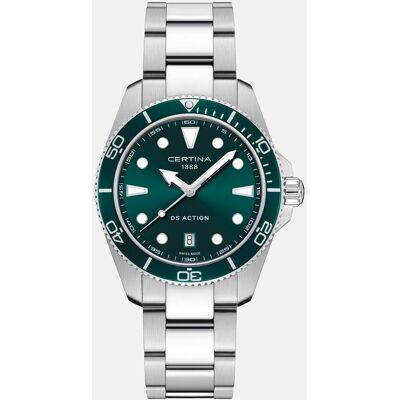 Certina Reloj de hombre DS Action C0484101109100 de acero. Verde Certina Reloj de hombre DS Action C0484101109100 de acero. Verde