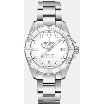 Certina Reloj de hombre DS Action C0484071101100 Automático de acero. Blanco Certina Reloj de hombre DS Action C0484071101100 Automático de acero. Blanco