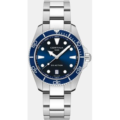 Certina Reloj de hombre DS Action C0484101104100 de acero. Azul Certina Reloj de hombre DS Action C0484101104100 de acero. Azul
