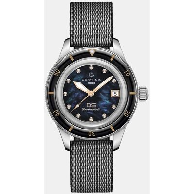 Certina Reloj de mujer Automático DS PH200M Lady C0362071812600 Tide textil gris. Azul Certina Reloj de mujer Automático DS PH200M Lady C0362071812600 Tide textil gris. Azul