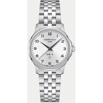 Certina Reloj de mujer DS-8 C0450101103200 de acero. Plateado Certina Reloj de mujer DS-8 C0450101103200 de acero. Plateado