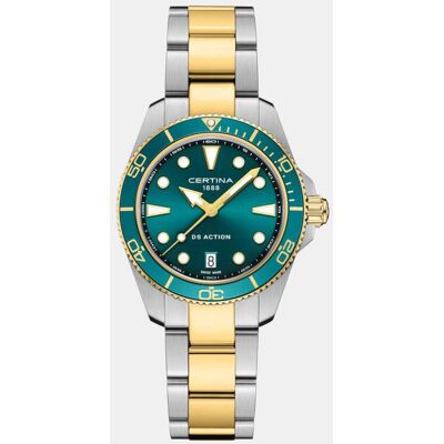 Certina Reloj de mujer DS Action Lady C0482102209100 de acero. Verde Certina Reloj de mujer DS Action Lady C0482102209100 de acero. Verde