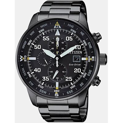 Citizen Reloj de hombre Of Collection Crono Aviator CA0695-84E Eco-Drive de acero. Plata Citizen Reloj de hombre Of Collection Crono Aviator CA0695-84E Eco-Drive de acero. Plata