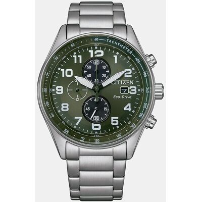 Citizen Reloj de hombre Of Colletion CA0770-72X Eco-Drive cronógrafo de acero. Plata Citizen Reloj de hombre Of Colletion CA0770-72X Eco-Drive cronógrafo de acero. Plata