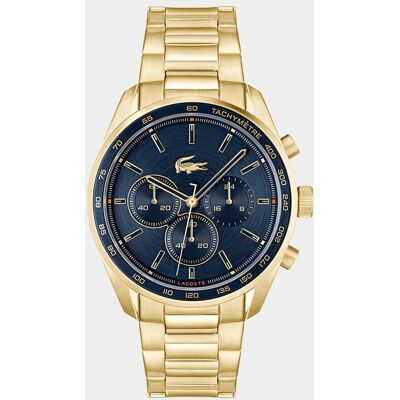 Lacoste Reloj de hombre Boston 2011381 cronógrafo de acero dorado. Oro Lacoste Reloj de hombre Boston 2011381 cronógrafo de acero dorado. Oro