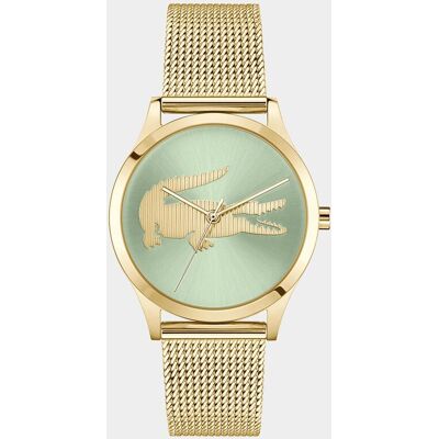 Lacoste Reloj de mujer Crocodelle 2001417 de acero dorado. Oro Lacoste Reloj de mujer Crocodelle 2001417 de acero dorado. Oro