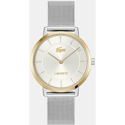 Lacoste Reloj de mujer Crocorigin de acero. Plateado Lacoste Reloj de mujer Crocorigin de acero. Plateado