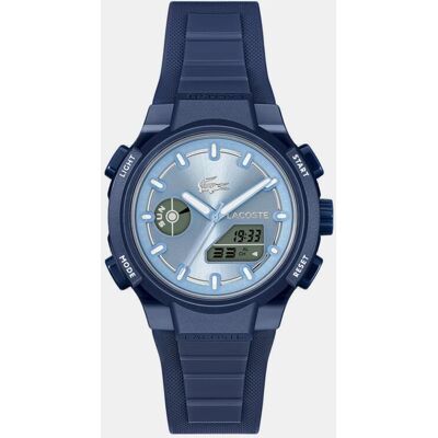 Lacoste Reloj de mujer LC33 de silicona azul. Azul Lacoste Reloj de mujer LC33 de silicona azul. Azul